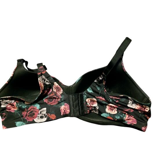 Torrid Skull and roses dream wire-free lightly lined bra - Picture 6 of 6